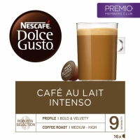 Carrefour  Café con leche intenso en cápsulas Nescafé Dolce Gusto 16 un