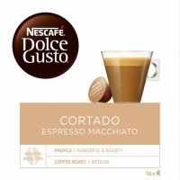 Carrefour  Café espresso cortado en cápsulas Nescafe Dolce Gusto pack d