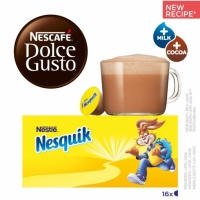 Carrefour  Cacao en cápsulas Nesquik Nescafe Dolce Gusto 16 unidades de