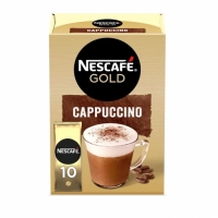 Carrefour  Café soluble cappuccino natural en sobres Gold Nescafé pack 