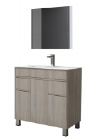 Bricoking  MUEBLE DE BAÑO BALI 80 CM CAMBRIAN