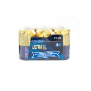 Ultra - Pack 6 Pilas D Ultra Alcalinas 9.99 €