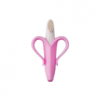 Toysrus  Cepillo de dientes infantil y mordedor rosa