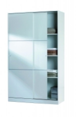 ARMARIO 2 PUERTAS CORREDERAS BLANCO 200X120X50 CM 199.00 €