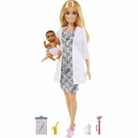 Toysrus  Barbie - Pediatra - Muñeca Yo Quiero Ser