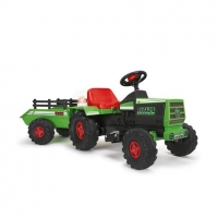 Toysrus  Injusa - Tractor con remolque para niños 6V (636)