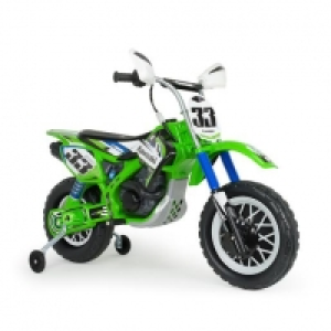 Toysrus  Injusa - Moto Cross Kawasaki a batería 12V (6835)