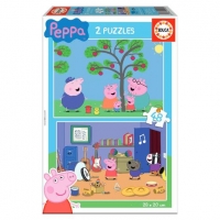 Toysrus  Educa Borrás - Peppa Pig - Pack Puzzles 2x48 Piezas