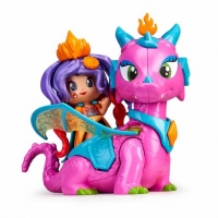 Toysrus  Pinypon - Reina y Dragón - Figuras Queens Dragon