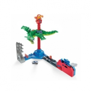 Hot Wheels - Pista Ataque Aéreo Dragón Robótico