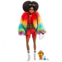 Toysrus  Barbie - Muñeca Extra - Pelo afro