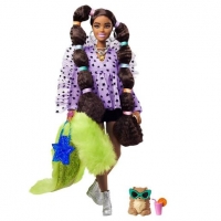 Toysrus  Barbie - Muñeca Extra - Coletas burbujas