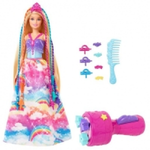 Barbie - Muñeca Princesa Trenzas