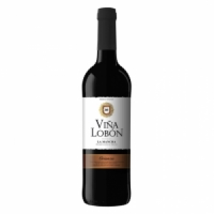 Carrefour  Vino D.O. La Mancha tinto crianza Viña Lobón 75 cl.