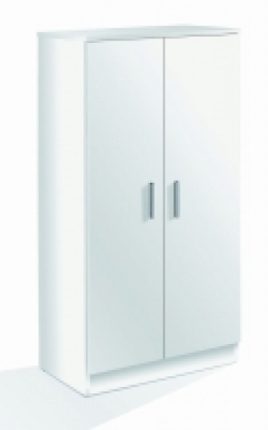 ZAPATERO 2 PUERTAS 6 BALDAS BLANCO 108X55X36 CM