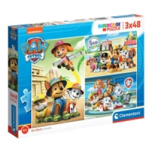 Patrulla Canina - 3 puzzles x 48 piezas