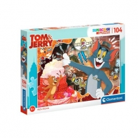 Toysrus  Tom y Jerry - Puzzle 104 piezas