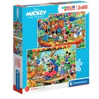 Toysrus  Mickey Mouse - 2 puzzles x 60 piezas Mickey and Friends