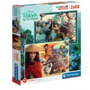 Raya y el Último Dragón - 2 puzzles x 60 piezas