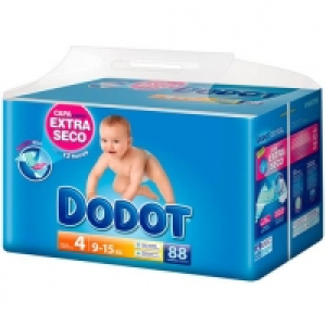 Toysrus  Dodot - Pañales T4 (9-14 kg) 88 Unidades