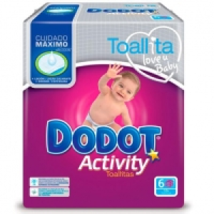 Toysrus  Dodot - Toallitas Activity 324 Unidades