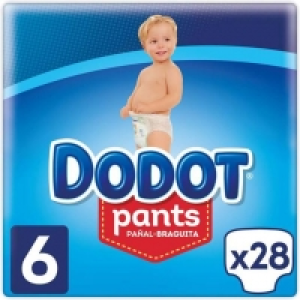 Toysrus  Dodot - Pañales Pants T-6 28 Unidades