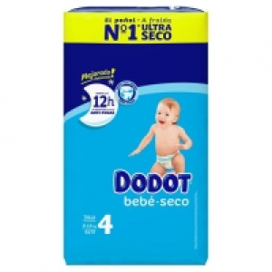 Dodot - Pañales Etapas T4 (9-14 kg) 62 unidades