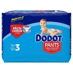 Toysrus  Dodot - Pañales Pants T3 (6-11 kg) 36 unidades