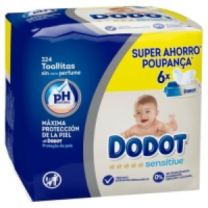 Toysrus  Dodot - Toallitas Sensitive 324 Unidades