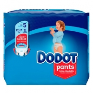 Dodot - Pañales Pants T5 (12-17kg) 31 Unidades