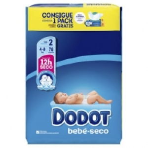 Toysrus  Dodot - Pañales T2 (4-8 kg) 78 Unidades