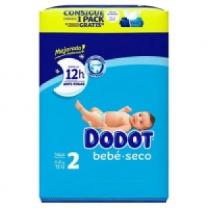 Toysrus  Dodot - Pañales Etapas T2 (4-8 kg) 72 unidades