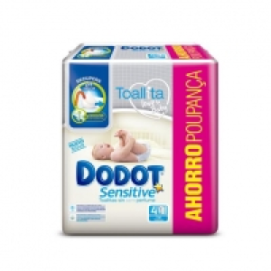 Toysrus  Dodot - Toallitas Sensitive 4 Pack 216 Unidades