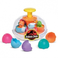 Toysrus  Jurassic World - Huevos de dinosauro gira e incuba