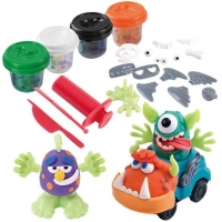 Toysrus  Playgo - Set de plastilina Monster On Wheels