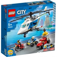 Toysrus  LEGO City - Policía: Persecución en Helicóptero - 60243