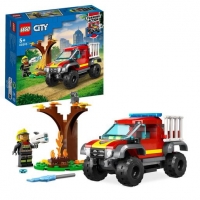 Toysrus  LEGO City - Camión de rescate 4x4 de bomberos - 60393
