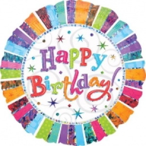 Globo Happy Birthday 45 cm 3.99 €