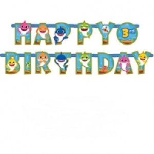 Baby Shark - Banderín Cumpleaños 3,2 m 6.99 €