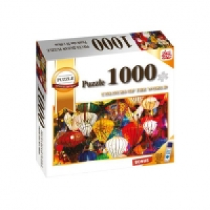 Puzzle 1000 piezas faroles con pegamento 11.99 €