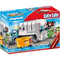 Toysrus  Playmobil - Camión de basura con luces 70885