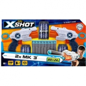 Toysrus  X-Shot - Pack 2 pistolas Tek 3 con 16 dardos