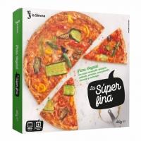 LaSirena  Pizza La Súper fina vegetal