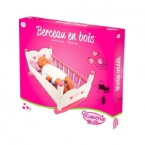 Cuna de Madera para Muñecos