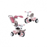 Toysrus  Smoby - Triciclo Baby Balade Plus rosa