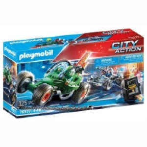 Toysrus  Playmobil - Kart Policial: persecución ladrón de caja fuerte