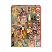 Toysrus  Educa Borrás - Collage Art Nouveau - Puzzle 1000 piezas