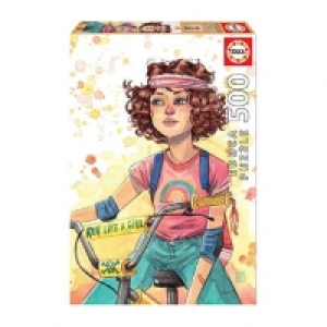 Toysrus  Educa Borrás - Run like a Girl - Puzzle 500 piezas