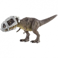 Toysrus  Jurassic World - Figura dinosaurio T-Rex pisa y ataca