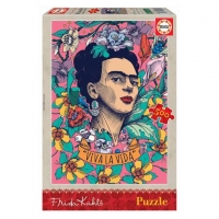 Toysrus  Educa Borrás - Viva la Vida, Frida Kahlo - Puzzle 500 piezas